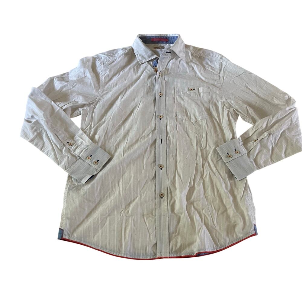 NWT Tommy Bahama Long Sleeve Textured Cotton Shirt Sz M